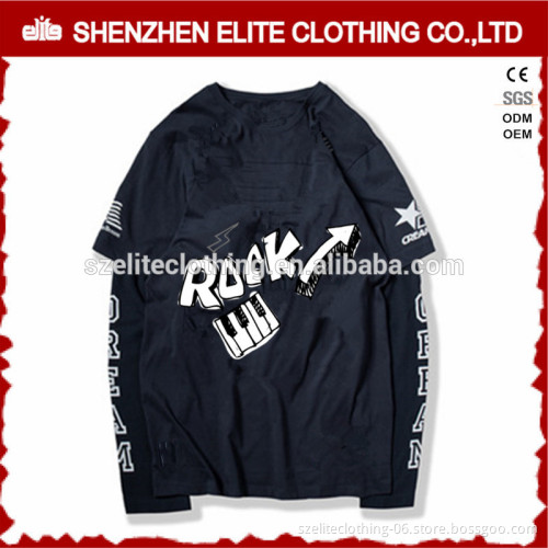 Custom Wholesale Raglan Long Sleeve Sweatshirt Men